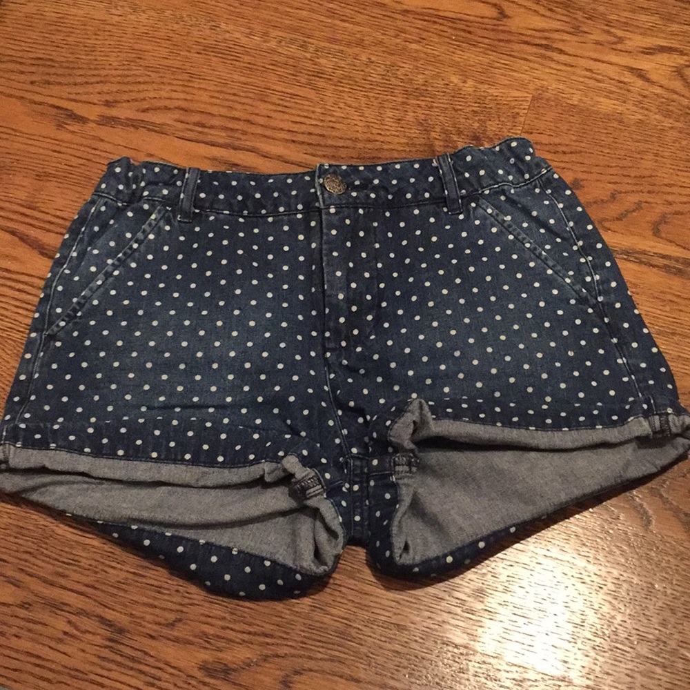 Polka dotted kids shorts